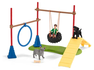 Produktbild von Schleich schleich® Farm World 42536 Spielspaß für Hunde