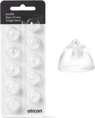 Produktbild von Oticon Bass 10mm Single Vent