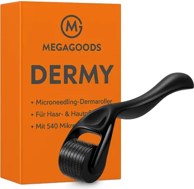 Zdjęcie produktu dla Dermaroller 540 igieł do mikroigłowania brody i pielęgnacji skóry PL.