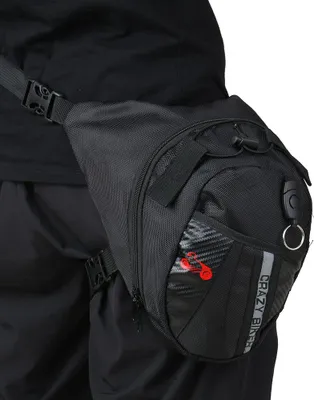 Image de Sac de taille portable étanche pour motocyclistes Sac de ceinture élastique pour motocyclistes