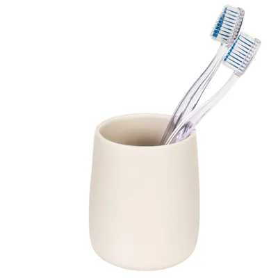 Zdjęcie produktu dla Ceramiczny kubek na szczoteczki MARGO, Ø 8,2 cm