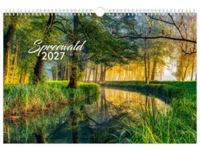 Produktbild von Spreewald Wandkalender 2027 im Format 45 x 30 cm mit gesetzlichen Feiertagen