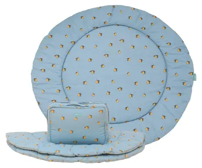 Produktbild von Krabbeldecke 100 cm, rund, faltbar, für Babys
