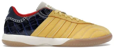 Zdjęcie produktu dla adidas Samba Millennium Wales Bonner, kolor: złoty, granatowy, wzór: krokodyl - rozmiar EU 38 2/3
