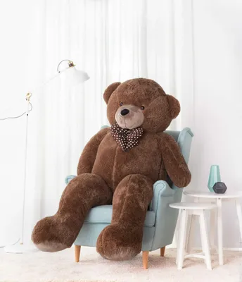 Produktbild von XXL Plüschbär Teddybär Kuscheltier Klüschtierbär Stofftier Bueno 190cm Braun