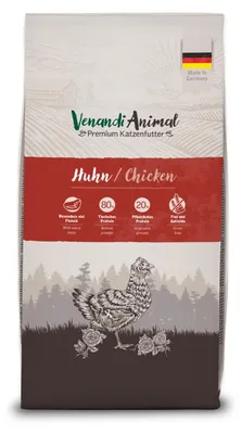 Produktbild von Venandi Animal Katzenfutter, Huhn, getreidefrei, 1,5 kg