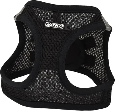 Zdjęcie produktu dla Przewiewna czarna uprząż XS 35–40 cm