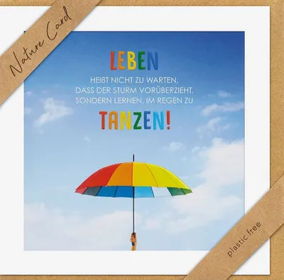 Produktbild von BSB 69-2040-2 Gruß-/Glückwunschkarte  Nature Card - inkl. Umschlag
