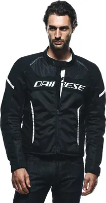 Immagine prodotto di Dainese Air Frame 3 giacca da moto in tessuto, nero/bianco, 46