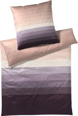 Produktbild von JOOP! Mako-Satin Kissenbezug einzeln Horizon Farbe powdered berry Größe 40x80 AL