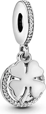 Immagine prodotto di Ciondolo Pandora a forma di quadrifoglio 792089CZ Ciondolo