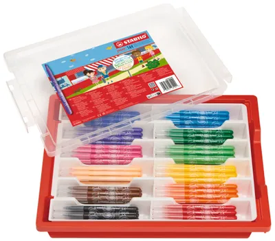 Produktbild von STABILO power Schulpackung Filzstifte – 144 Stück