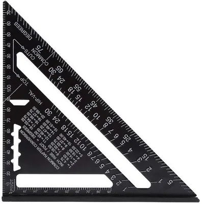 Obrázek produktu pro Digitální úhloměr, hliníkový, rozsah 0-90°