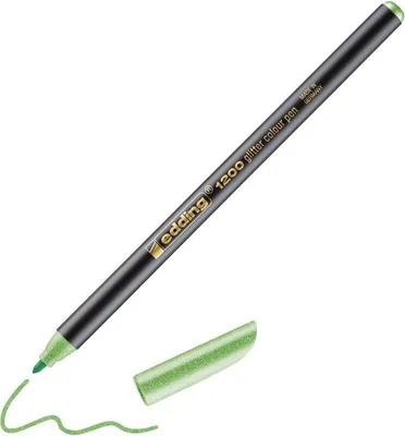 Obrázek produktu pro Edding 1200 Fixy - třpytivě světle zelené