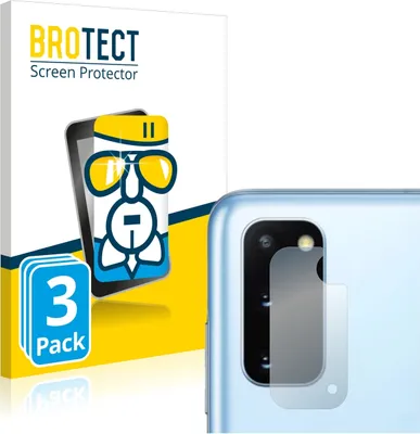 Produktbild von 3x BROTECT Schutzglas für Samsung Galaxy S20 / 5G (Kamera) Schutzfolie Panzer Folie Glas Display Schutz klar