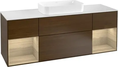 Produktbild von Villeroy & Boch F331PCGN Waschbeckenunterschrank Finion F33