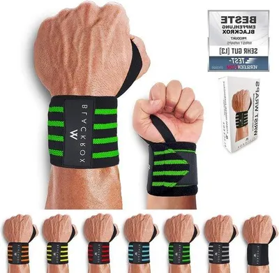 Obrázok produktu pre Beast Killer ortéza na zápästie 2 kusy pre mužov a ženy - stabilizačná a ochranná ortéza na športovú kondíciu - silové trojbodové vzpieranie.
