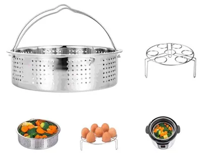 Produktbild von Instant Pot Zubehör Dampfkorb mit Gestell für Eierdampfer