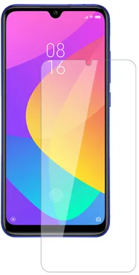 Produktbild von 2x Schutzfolie für Xiaomi Mi A3 - Anti-Shock 9H Folie dipos Glass Kunststoffglas