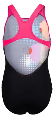 Zdjęcie produktu dla Dziecięcy Strój Pływacki G Arena Dots Swimsuit Swim Pro Back czarne wielokolorowe
