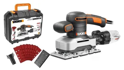 Image de Ponceuse vibrante filaire WORX Wt626, 270 W