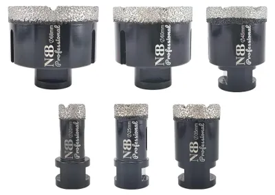 Productafbeelding van Vacuum gesoldeerde diamantgatzaag – Voor professioneel boren in hard porselein en graniet