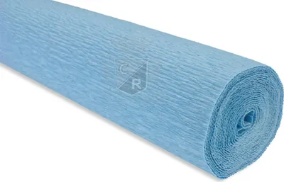 Produktbild von Krepina włoska niebieska 50 x 250 cm, gramatura 180g/m2