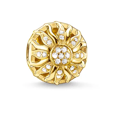 Produktbild von Thomas Sabo K0031-414-14 Karma Bead  Sonnenschein Gold
