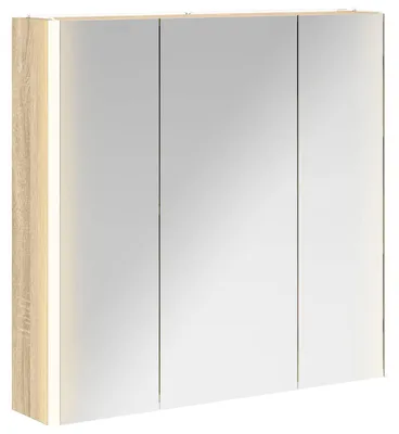 Productafbeelding van vidaXL Badkamerspiegelkast, Sonoma-eikenhout, 73,5 x 15,5 x 70 cm