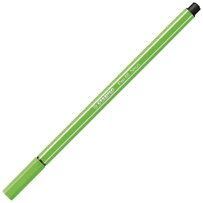 Immagine prodotto di Pennarello premium - STABILO Pen 68 - Penna singola - verde neon