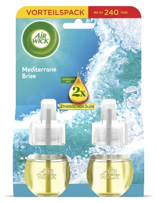 Productafbeelding van AIRWICK 3308107 AIRWICK Raumduft-Nachfüller DUO frisch 2x 19 ml, 2 St.