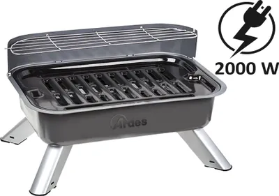 Image de Ardes ARBBQ01 Table barbecue & grill électrique noir 2000 W