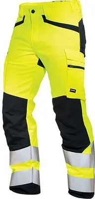 Produktbild von uvex Cargohose protection flash gelb, warngelb Gr. 90