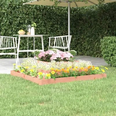 Productafbeelding van Maison Exclusive - Plantenbak 110x110x27 cm, massief Douglasiehout