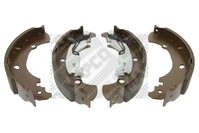 Produktbild von MAPCO Bremsbackensatz Trommelbremse Hinten für OPEL Corsa D Schrägheck (S07) 203mm 8735