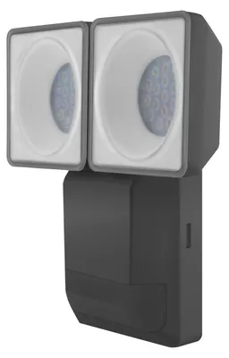 Produktbild von LED Außenlampe Bewegungsmelder H: 18.7 cm 4000 K 1500 lm Modern Gartenbeleuchtung
