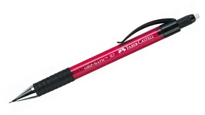 Obrázek produktu pro Faber-Castell 137721 Mechanická tužka GRIP MATIC 0,7 mm HB červená(S-P)