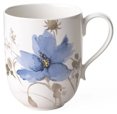 Imagen del producto de Taza básica para Latte Macchiato Mariefleur Gris, 125 x 82 x 111 mm, 370 ml | Villeroy & Boch | N.º de artículo: 1041041630 | EAN: 4003686188839