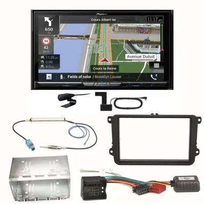 Produktbild von Pioneer AVIC-Z930DAB Navigation DAB+ Einbauset für Beetle Jetta Sharan Tiguan T5