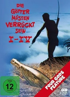 Produktbild von Die Götter müssen verrückt sein I-IV / Four Gods Feature (4 DVDs)
