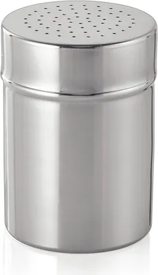 Produktbild von 6x Pfefferstreuer 10 cm Chromnickelstahl 300 ml