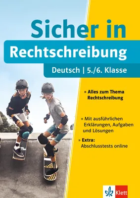 Produktbild von Sicher in Deutsch Rechtschreibung 5./6. Klasse