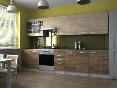 Obrázek produktu pro Kuchyňská linka PAMELA 320x260 - Sonoma + tobacco