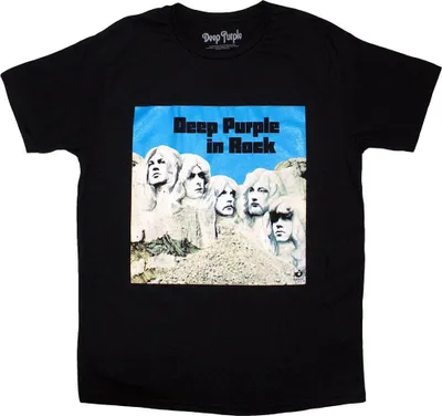 Immagine prodotto di Deep Purple - Maglietta "In Rock" per uomo/donna Unisex RO12912 (XL) (Nero)