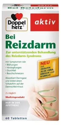 Produktbild von Doppelherz aktiv bei Reizdarm Tabletten, 60 St. Tabletten
