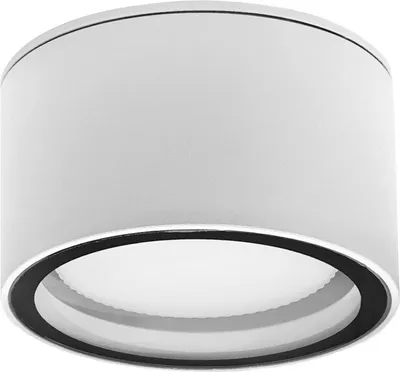Image de Nova Luce plafonnier extérieur Focus IP54, Variante : 7 W, Gx53, blanc