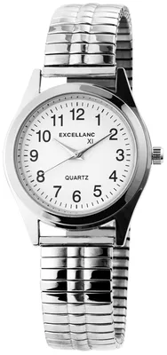 Produktbild von Excellanc 2700013-005 Herrenuhr mit Metallzugband silberfarben