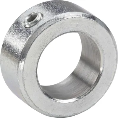 Produktbild von 2er Set Stellring 12,2 mm DIN 705 Form A verzinkt, für Welle Achse mit Madenschraube