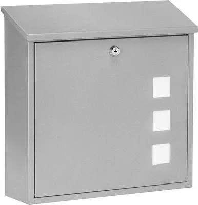 Produktbild von Famanu Briefkasten - Wandbriefkasten aus verzinktem Stahl