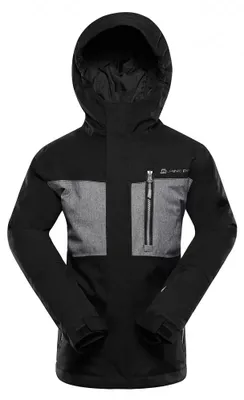 Produktbild von Skijacke ALPINE PRO COMEDO KJCD357 SCHWARZ Größe: 116-122